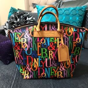 Dooney & Bourke Multi Color Vanessa Handbag